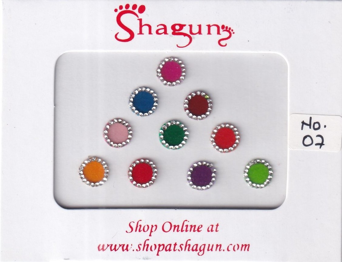 Shagun Bindi - Round Assorted (FSBS)