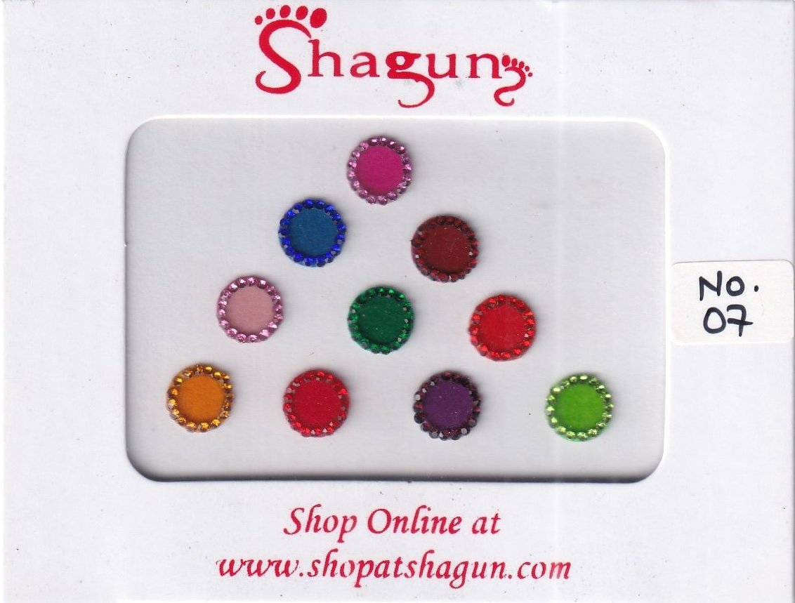 Shagun Bindi - Round Assorted (FSBA)