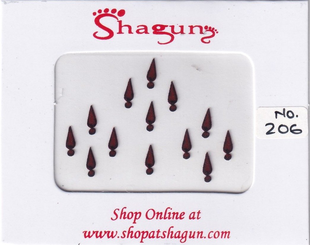 Shagun Bindi - Computer Design No. 206
