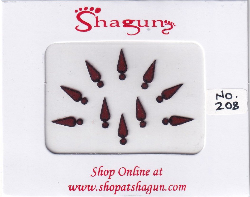 Shagun Bindi - Computer Design No. 208
