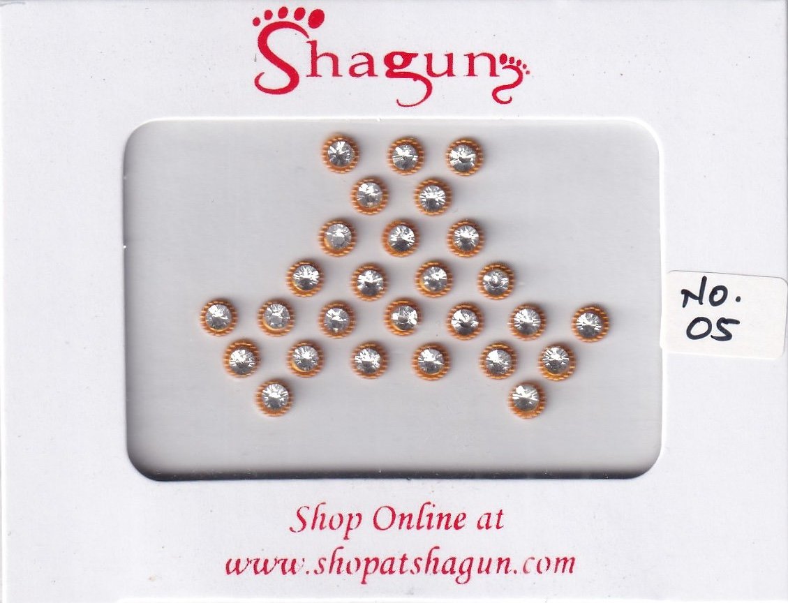 Shagun Bindi - Single Stone (WSGB)