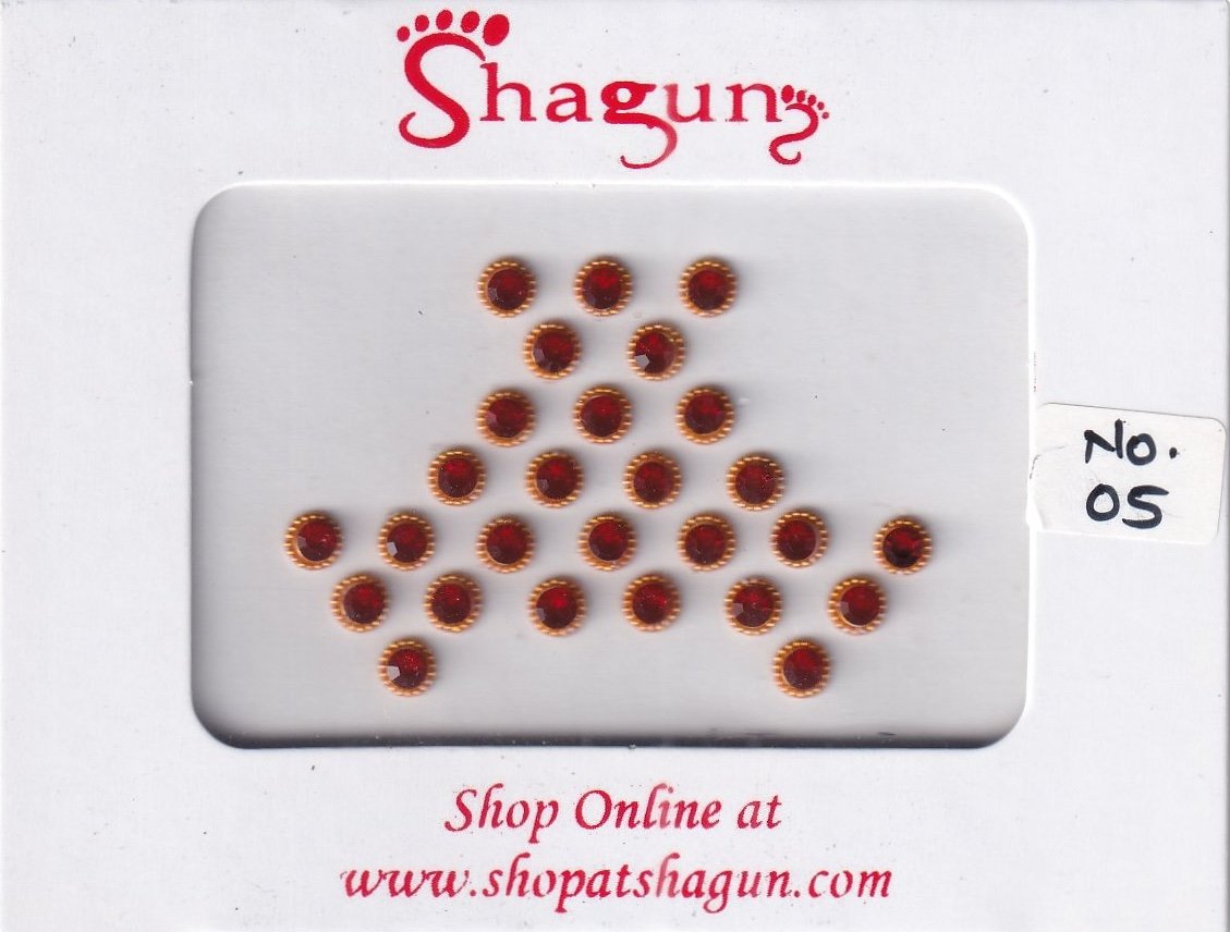 Shagun Bindi - Single Stone (MSGB)