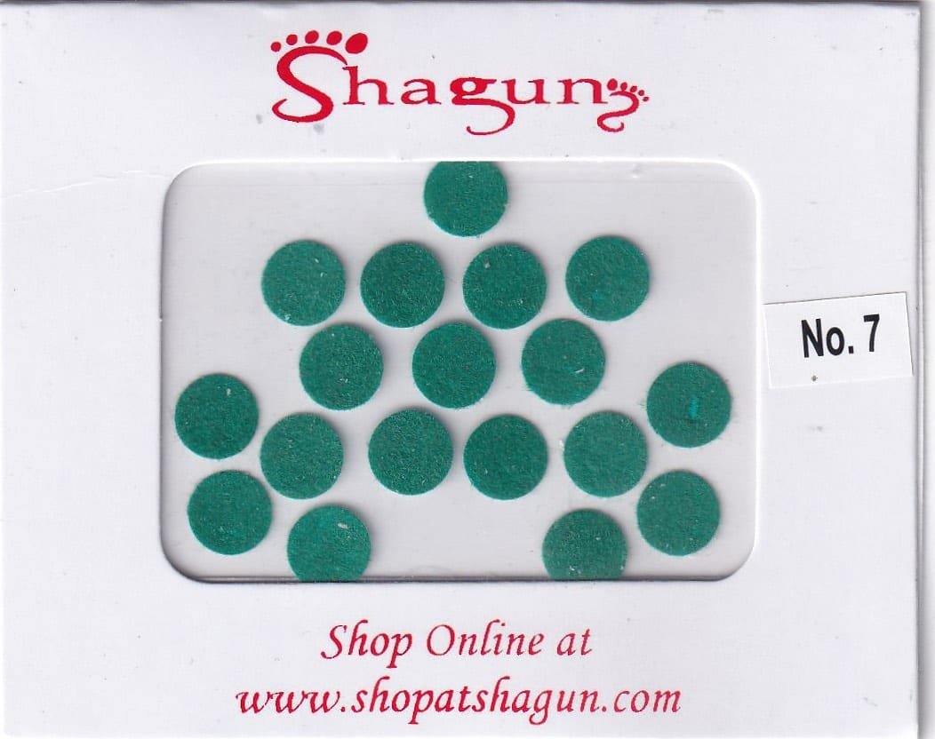 Shagun Bindi - Green (Teal Green)