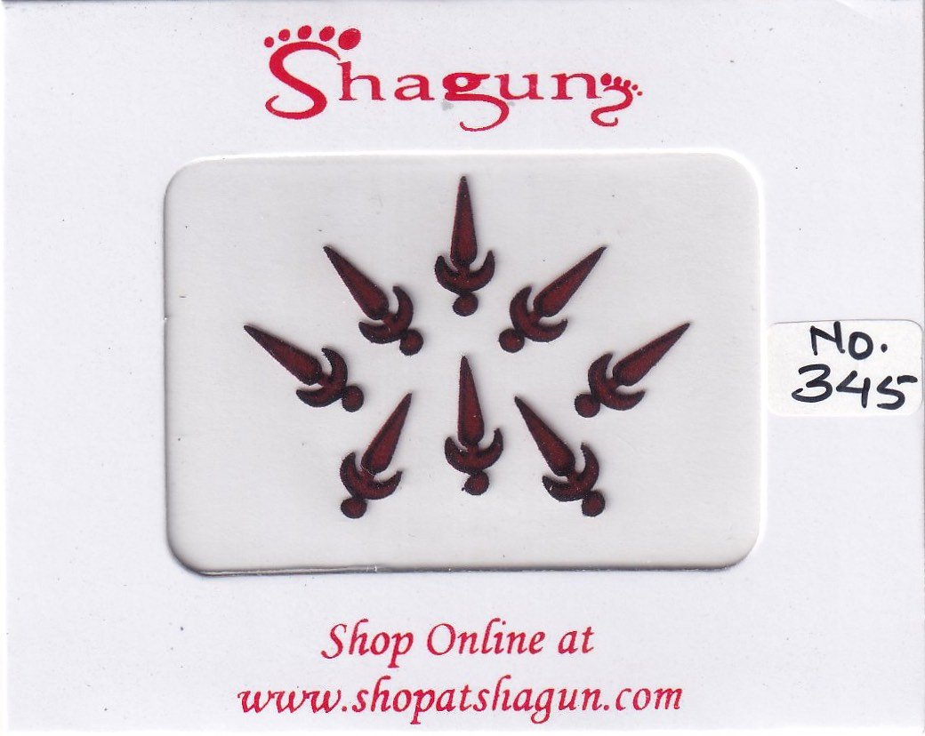 Shagun Bindi - Computer Design No. 345