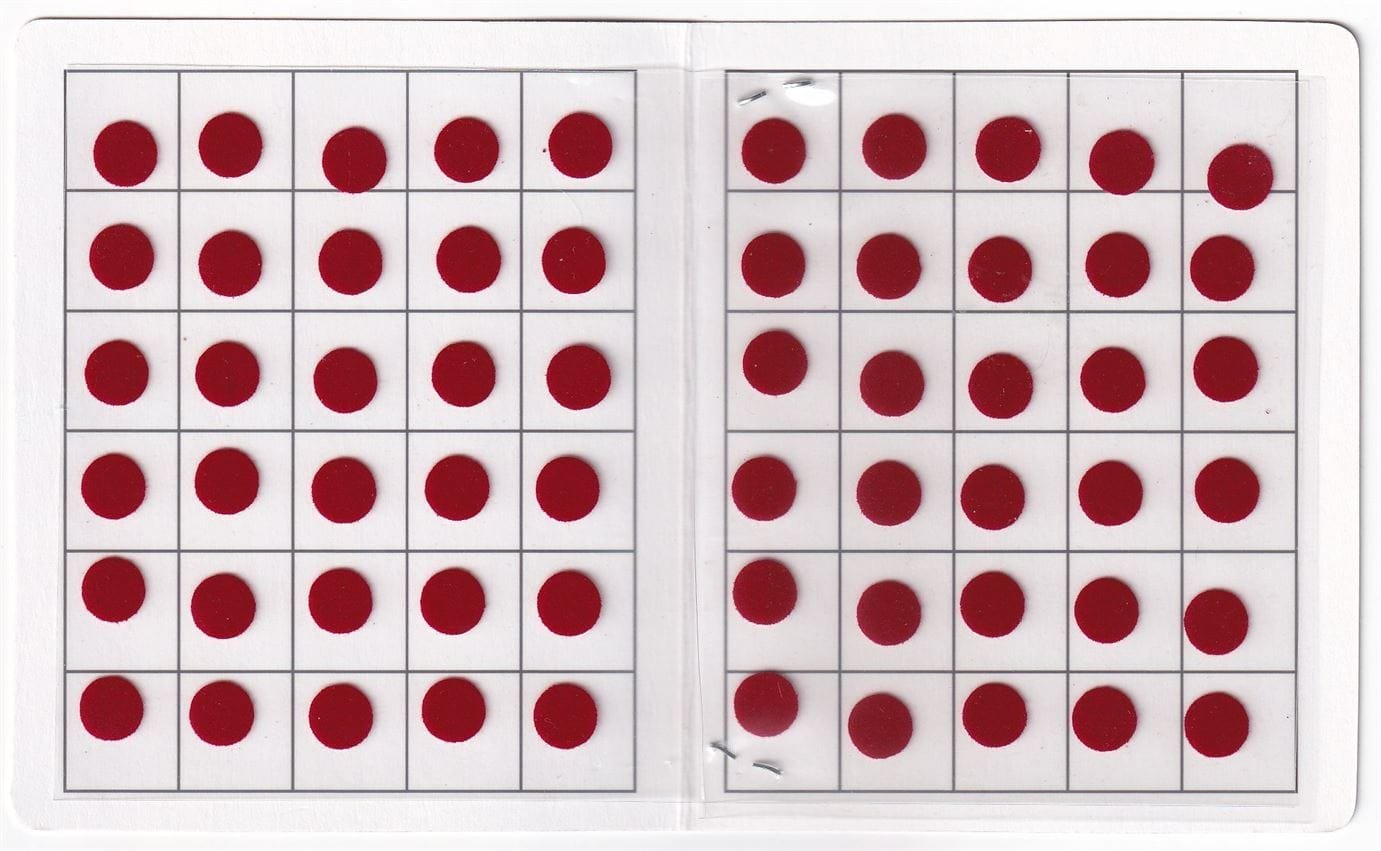 Shagun Bindi - Maroon (C) Round Booklet
