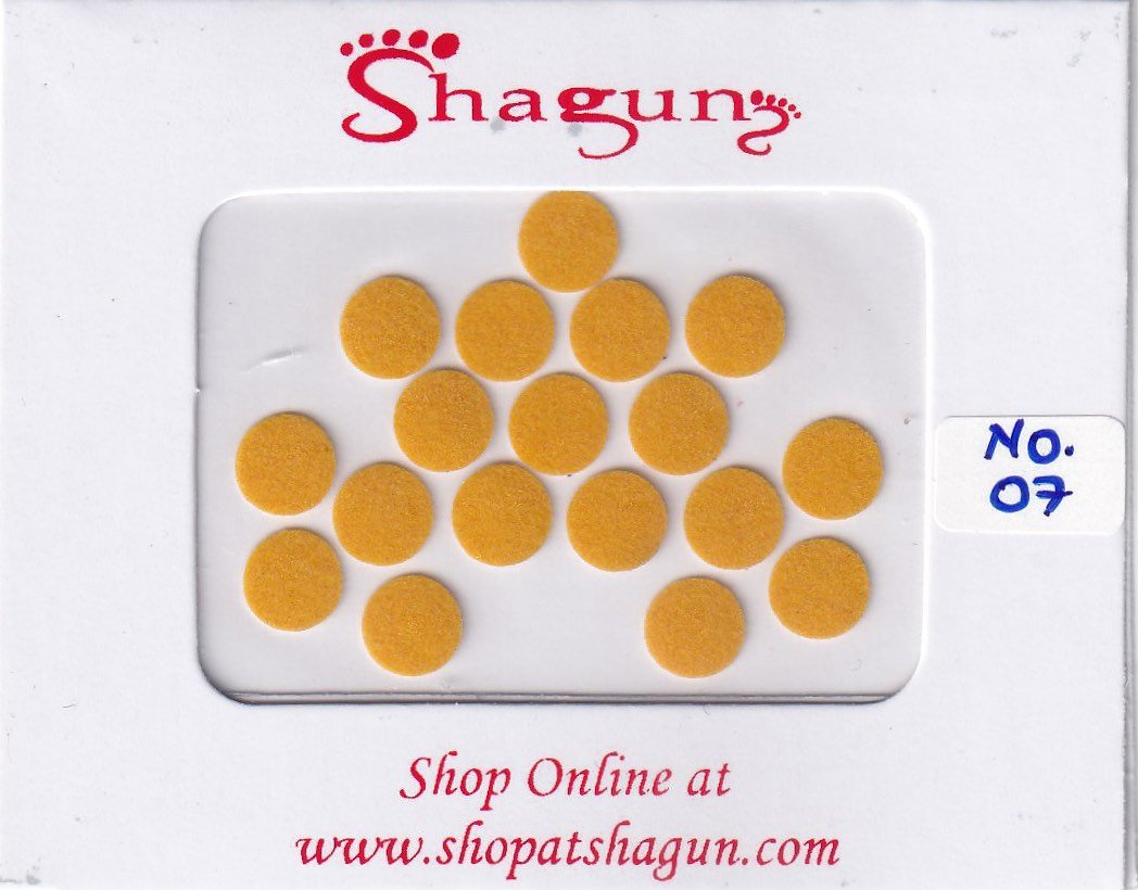 Shagun Bindi - Yellow