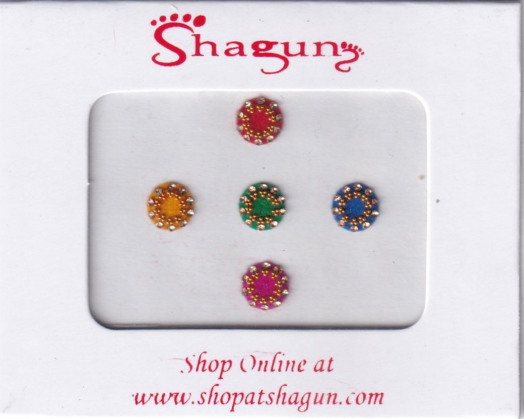 Shagun Bindi - Round (No. 772AG)