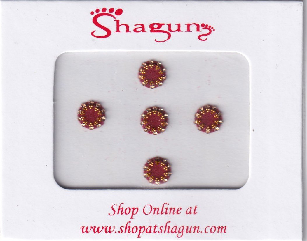 Shagun Bindi - Round (No. 772G)
