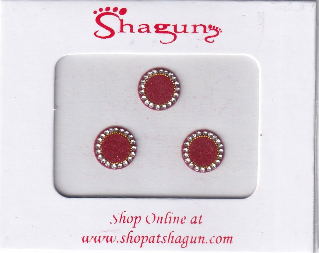 Shagun Bindi - Round (No. 793)