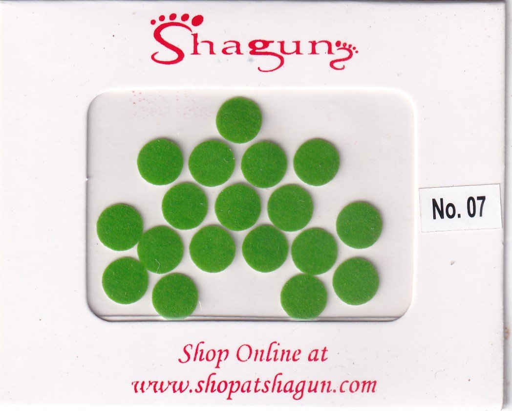 Shagun Bindi - Green (Light Green)