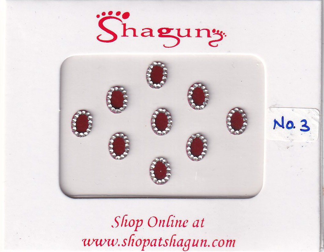 Shagun Bindi - Maroon Oval (FSBS)