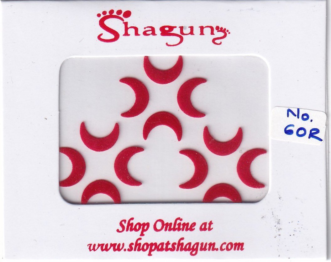 Shagun Bindi - Red Chandrakor