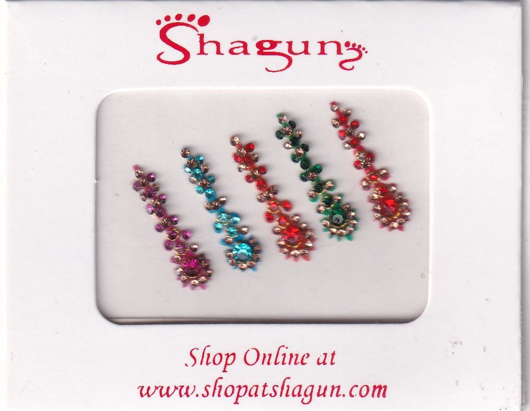 Shagun Bindi - Fancy (069AG, 25mm)