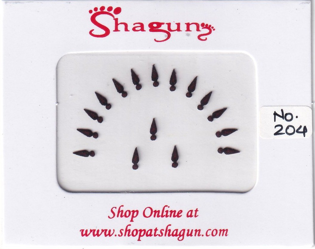 Shagun Bindi - Computer Design No. 204