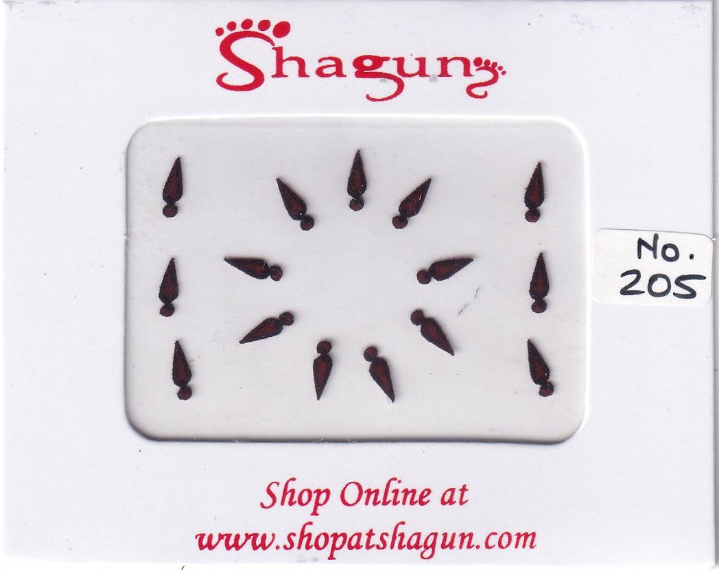 Shagun Bindi - Computer Design No. 205