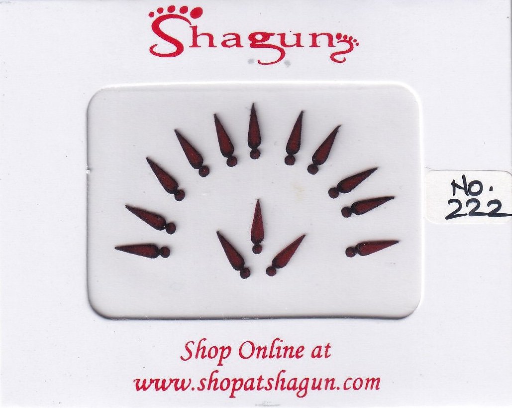 Shagun Bindi - Computer Design No. 222