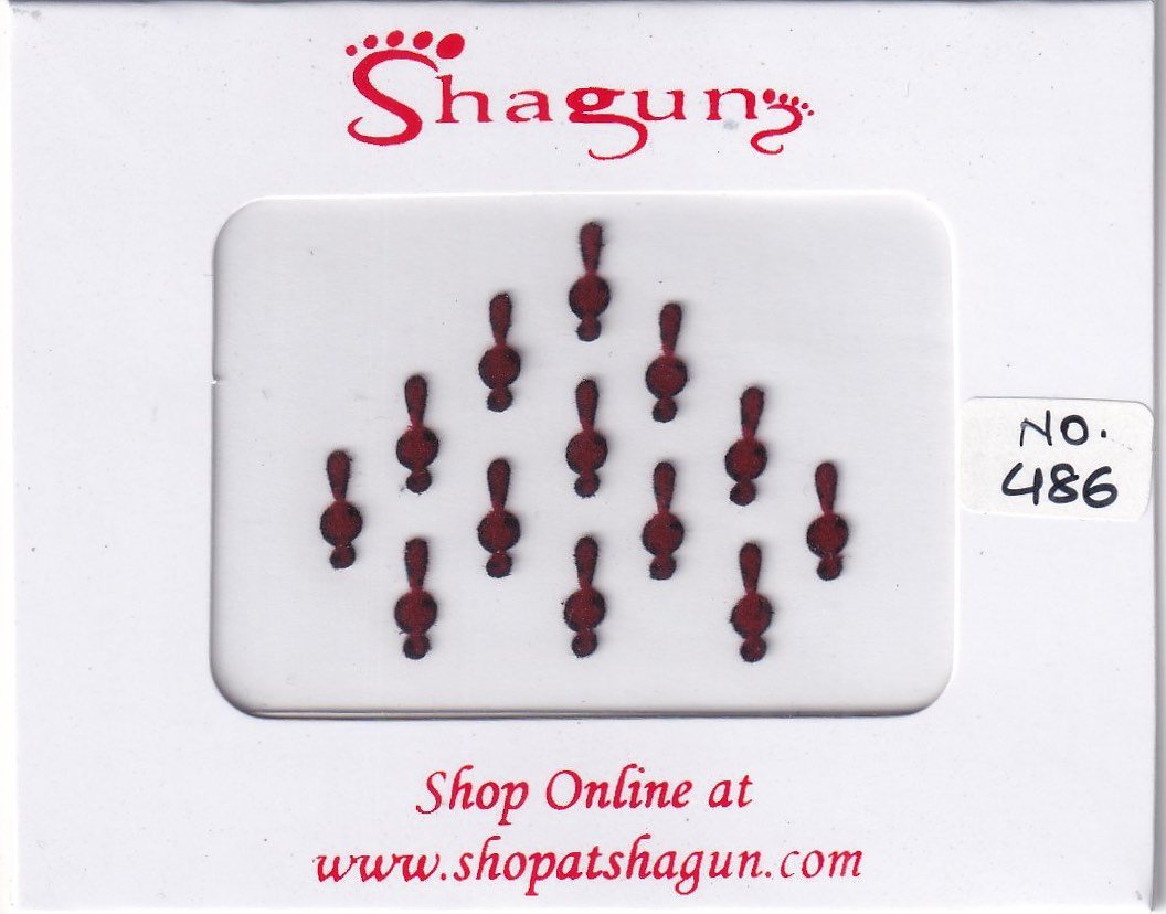Shagun Bindi - Computer Design No. 486