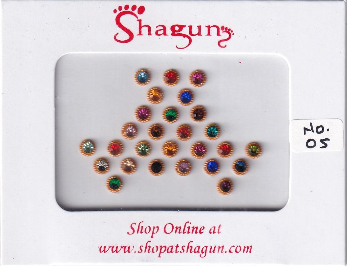 Shagun Bindi - Single Stone (MCSGB)