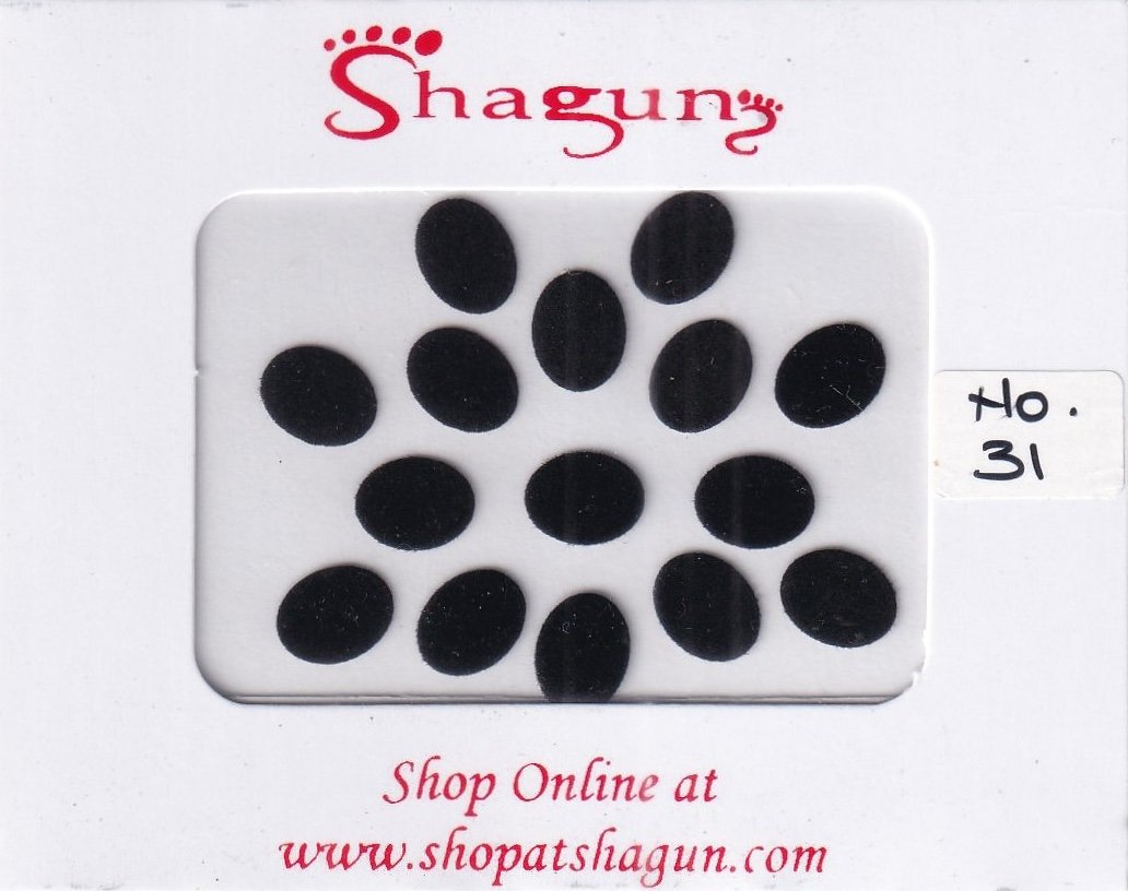 Shagun Bindi - Black Oval
