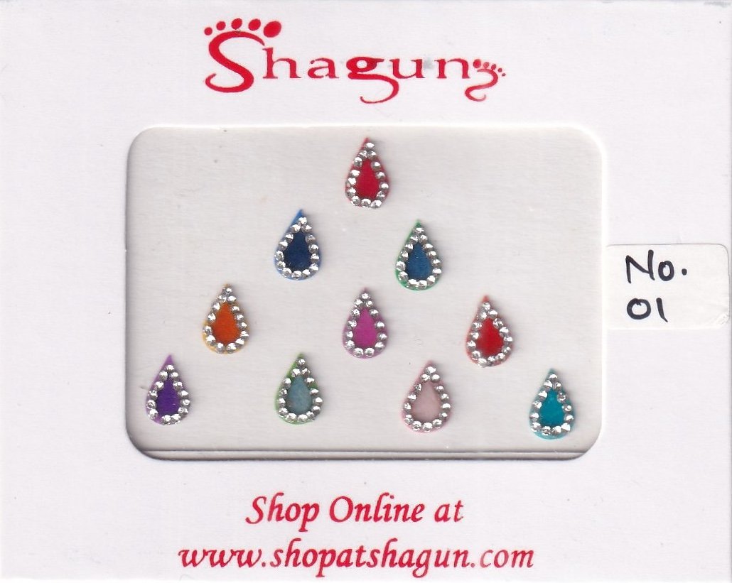 Shagun Bindi - Drop Assorted (FSBS)
